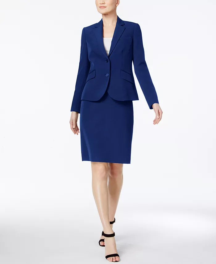 Anne Klein Missy & Petite Executive Collection 3-Pc. Pants And Skirt Suit Set Created For Macy's Women's Fashion Shoes & Accessories
