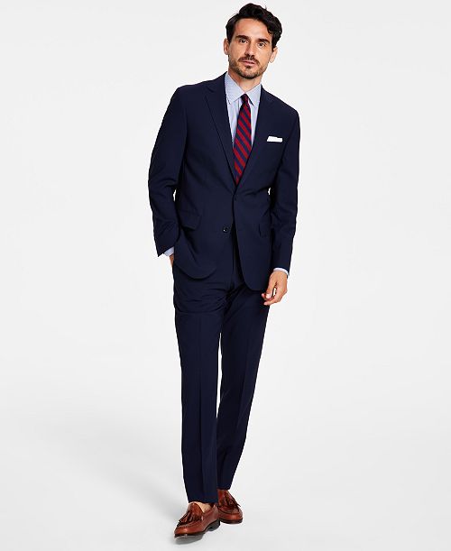 B By Brooks Brothers Men's Classic-Fit Stretch Wool Blend Suit Separates Men's Fashion & Accessories