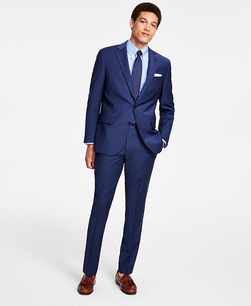 B By Brooks Brothers Men's Classic-Fit Stretch Wool Blend Suit Separates Men's Fashion & Accessories