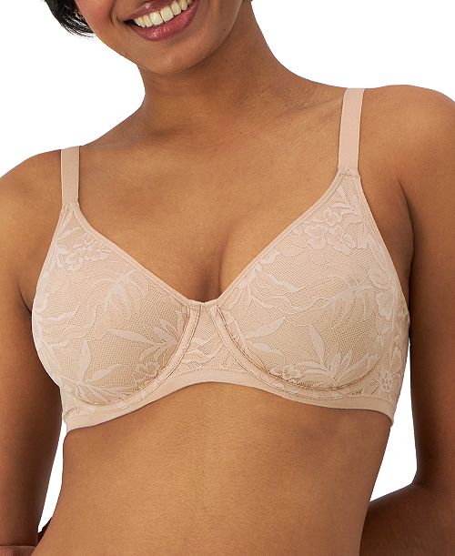 Bali Women's Breathe Lace Underwire Bra DF7590 Women's Fashion Shoes & Accessories