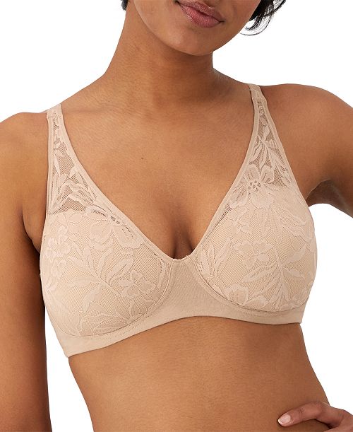 Bali Women's Breathe Wireless T-Shirt Bra DF7594 Women's Fashion Shoes & Accessories