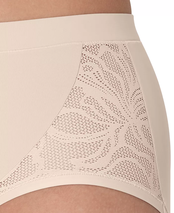 Bali Women's Coolest Smoothing High-Waist Brief Underwear DFCSBF Women's Fashion Shoes & Accessories