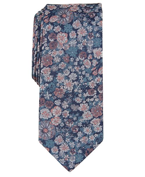 Bar III Men's Charland Floral Tie Created for Macy's Men's Fashion & Accessories