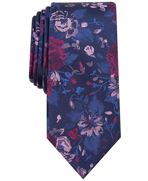 Bar III Men's Hilton Floral Tie Created for Macy's Men's Fashion & Accessories