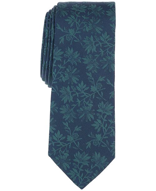 Bar III Men's Jay Floral Tie Created for Macy's Men's Fashion & Accessories
