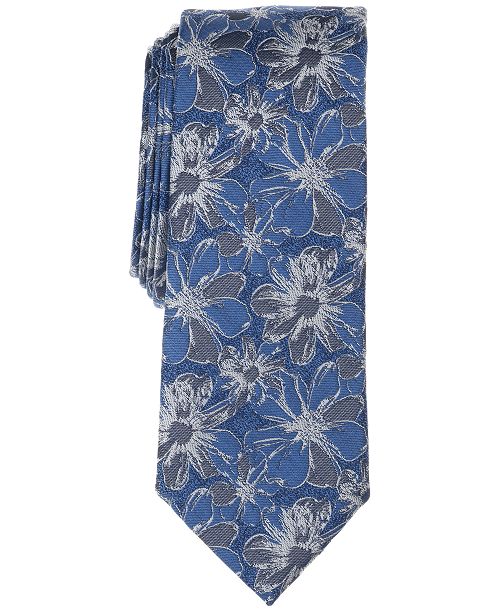 Bar III Men's Manette Floral Tie Exclusively at Macy's Men's Fashion & Accessories