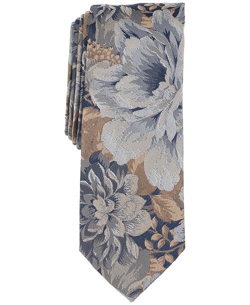 Bar III Men's Mansell Floral Tie Exclusively at Macy's Men's Fashion & Accessories