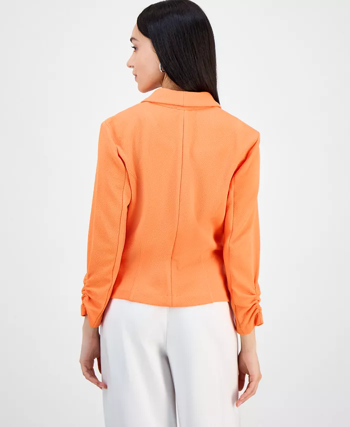Bar III Petite 3/4-Sleeve Shawl-Collar Blazer Created For Macy's Petites