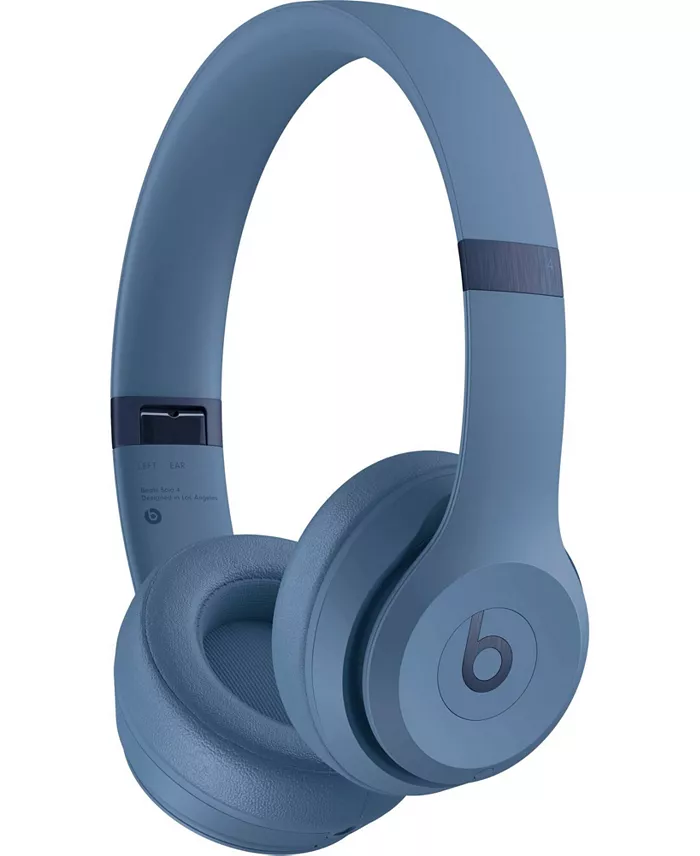 Beats - Solo 4 True Wireless On-Ear Headphones + Power Adapter Electronics