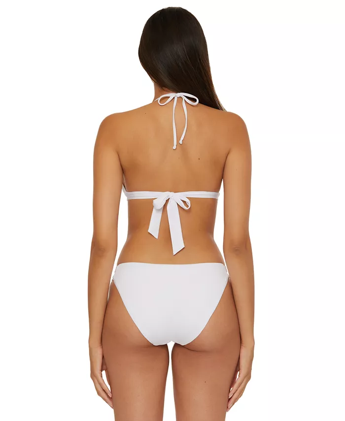 Becca Women's Colette Crochet-Trim Bikini Top & Bikini Bottoms Women's Fashion Shoes & Accessories