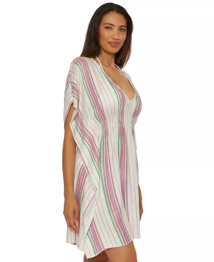 Becca Women's Radiance Tunic Swim Cover-Up Women's Fashion Shoes & Accessories