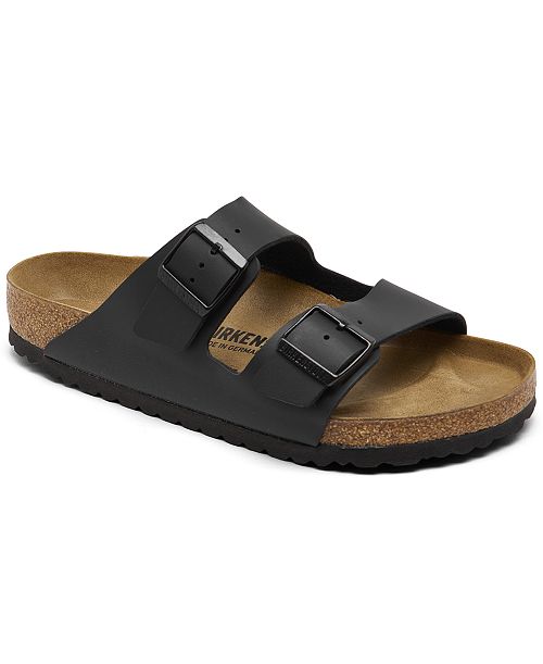 Birkenstock Men's Arizona Birko-Flor Two-Strap Sandals from Finish Line Brands