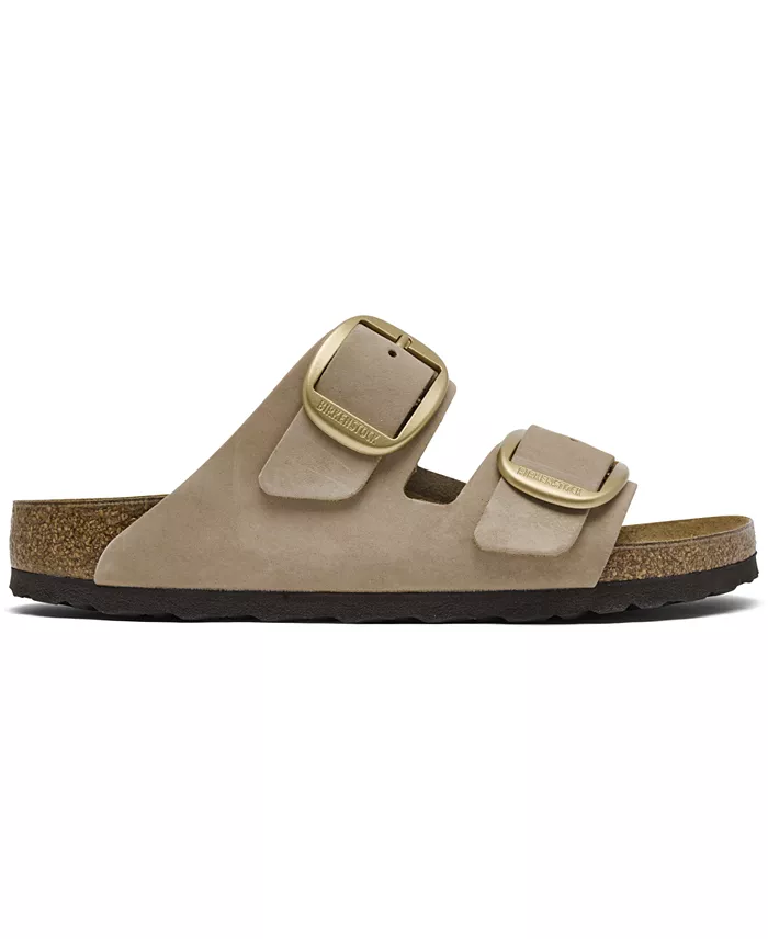 Birkenstock Women's Arizona Big Buckle Oiled Leather Sandals From Finish Line Brands