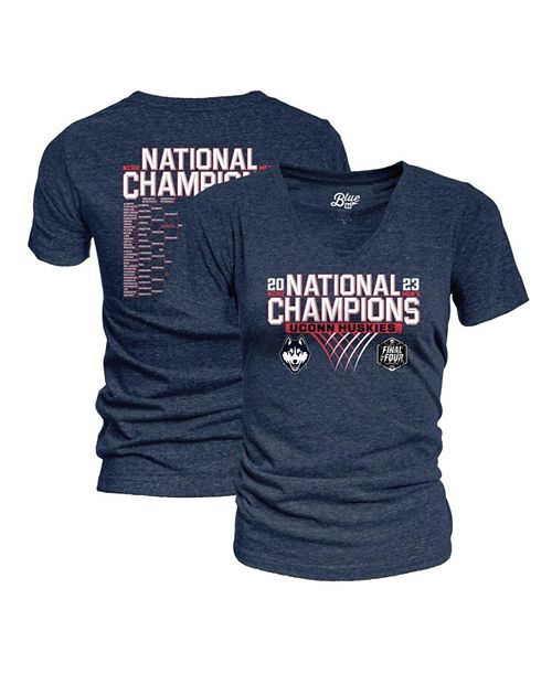 Blue 84 Women's Navy UConn Huskies 2023 NCAA Men's Basketball National Champions Focus Bracket Tri-Blend V-Neck T-shirt Sports Fan Shop Blue 84 Women's Navy UConn Huskies 2023 NCAA Men's Basketball National Champions Focus Bracket Tri-Blend V-Neck T-shirt Sports Fan Shop