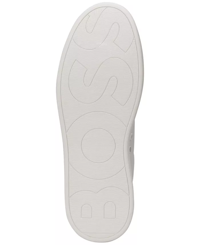 BOSS By Hugo Boss Men's Clint Leather Tennis-Style Sneakers Men's Shoes