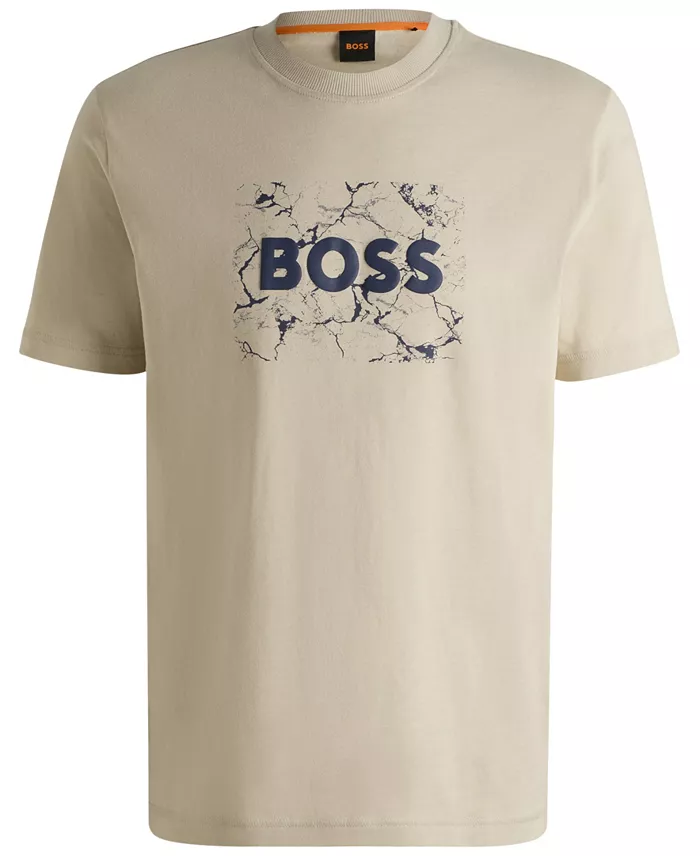 BOSS By Hugo Boss Men's Cotton-Jersey Regular-Fit T-Shirt Brands