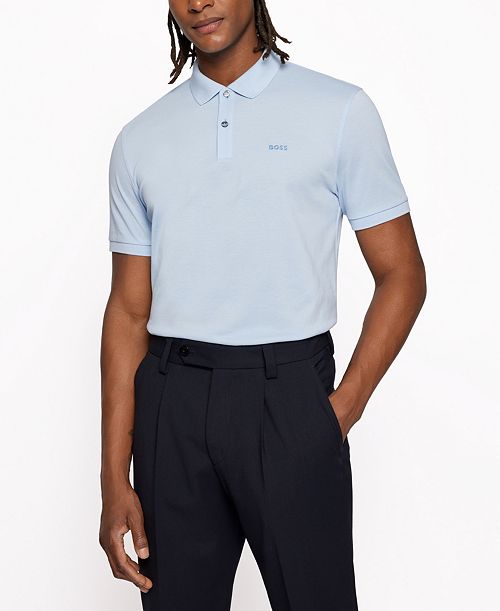 BOSS by Hugo Boss Men's Cotton Regular-Fit Polo Shirt Brands