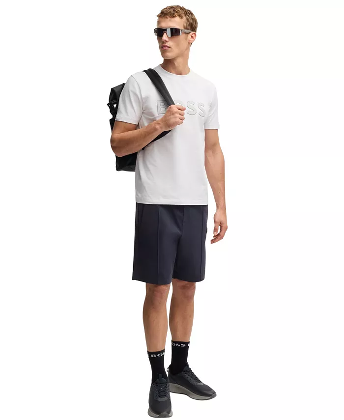 BOSS By Hugo Boss Men's Large Logo Regular-Fit T-Shirt Brands