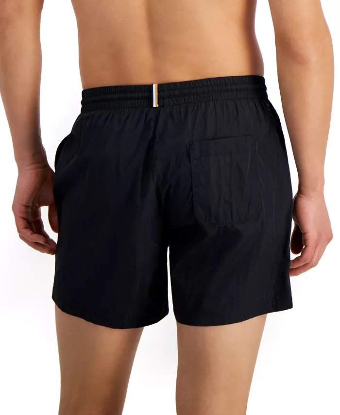BOSS By Hugo Boss Men's Lee Drawstring 5.3" Swim Trunks Created For Macy's Men's Fashion & Accessories