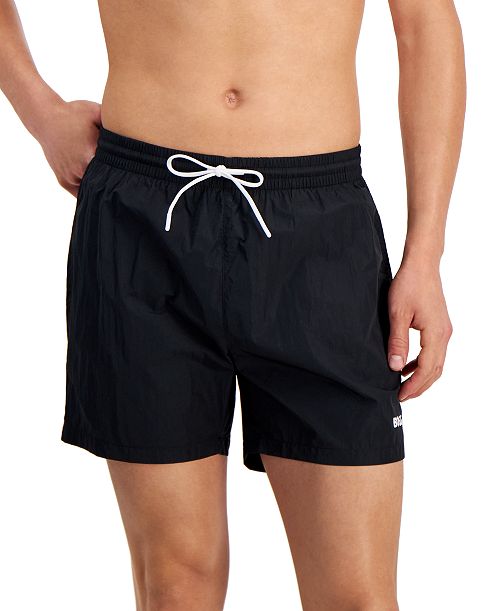 BOSS by Hugo Boss Men's Lee Drawstring 5.3" Swim Trunks Created for Macy's Men's Fashion & Accessories