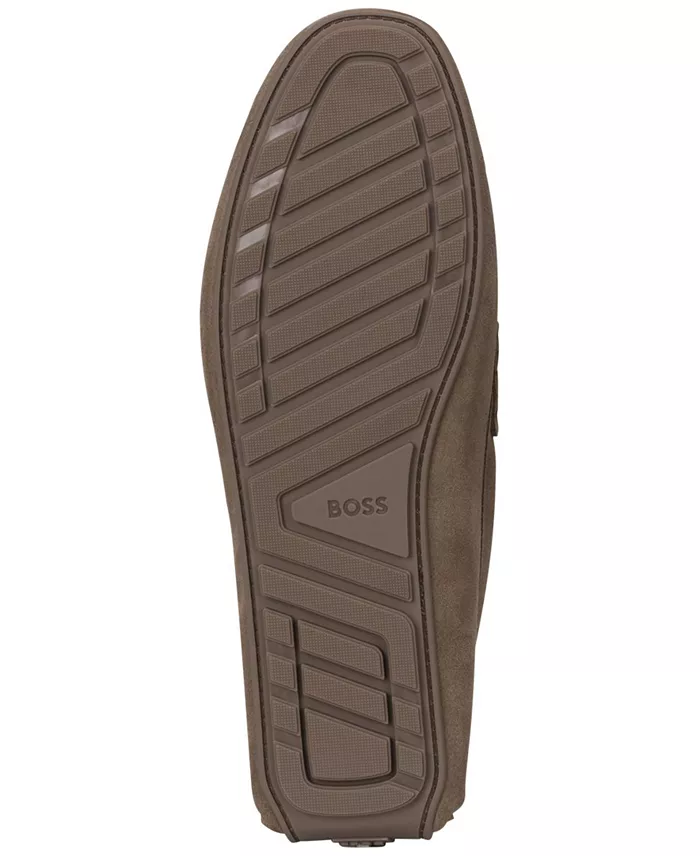 BOSS By Hugo Boss Men's Noel Suede Penny Loafer Men's Shoes