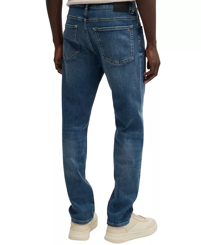 BOSS By Hugo Boss Men's Regular-Fit Super Stretch Tapered Jeans Brands