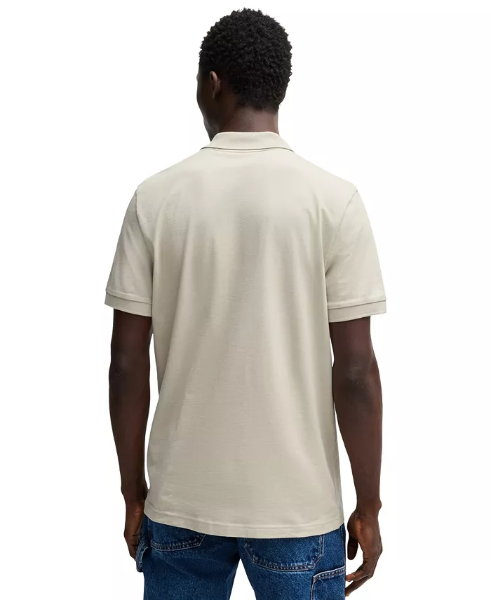 BOSS By Hugo Boss Men's Stretch-Cotton Pique Slim-Fit Polo Shirt Brands