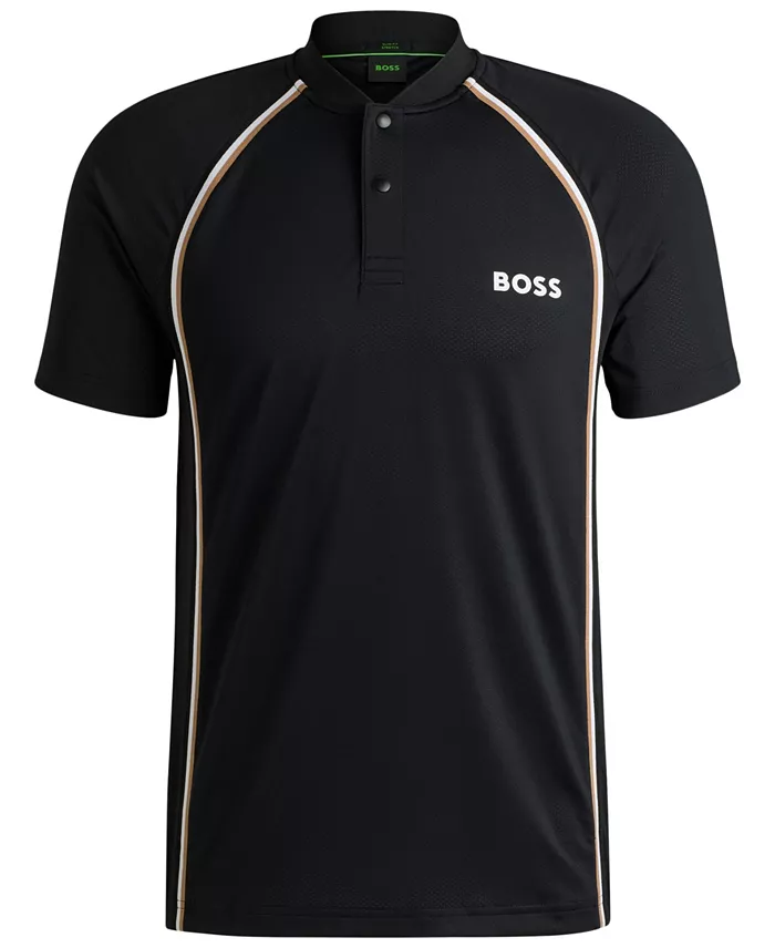BOSS By Hugo Boss Men's Super Mesh Slim-Fit Polo Shirt Brands