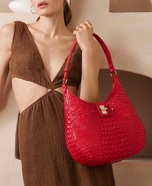 Brahmin Fallon Melbourne Medium Leather Shoulder Bag Handbags Purses & Accessories