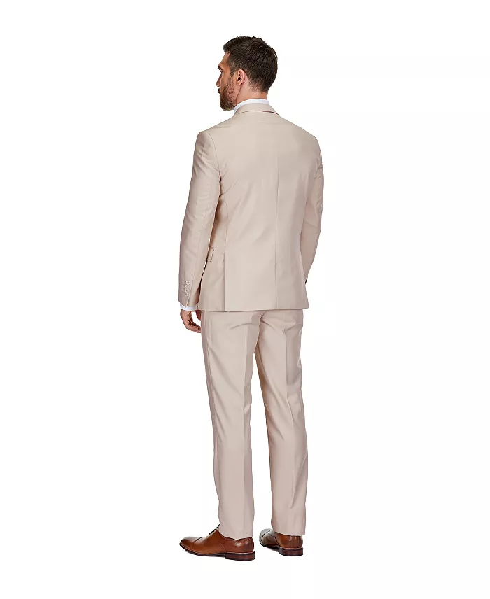 Braveman Men's 3-Piece Premium Vested 3-Piece Slim Fit Suit Men's Fashion & Accessories