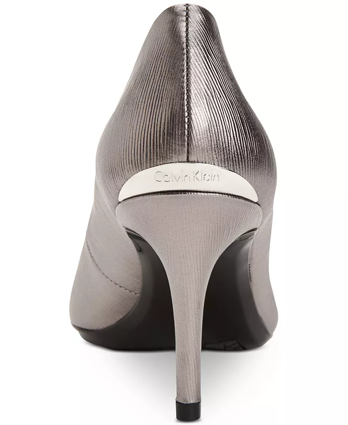 Calvin Klein Gayle Pointy Toe Stiletto High-Heel Pumps Women's Fashion Shoes & Accessories