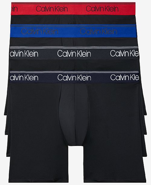 Calvin Klein Men's 3+1 Value Pack Micro Stretch Boxer Briefs Men's Fashion & Accessories