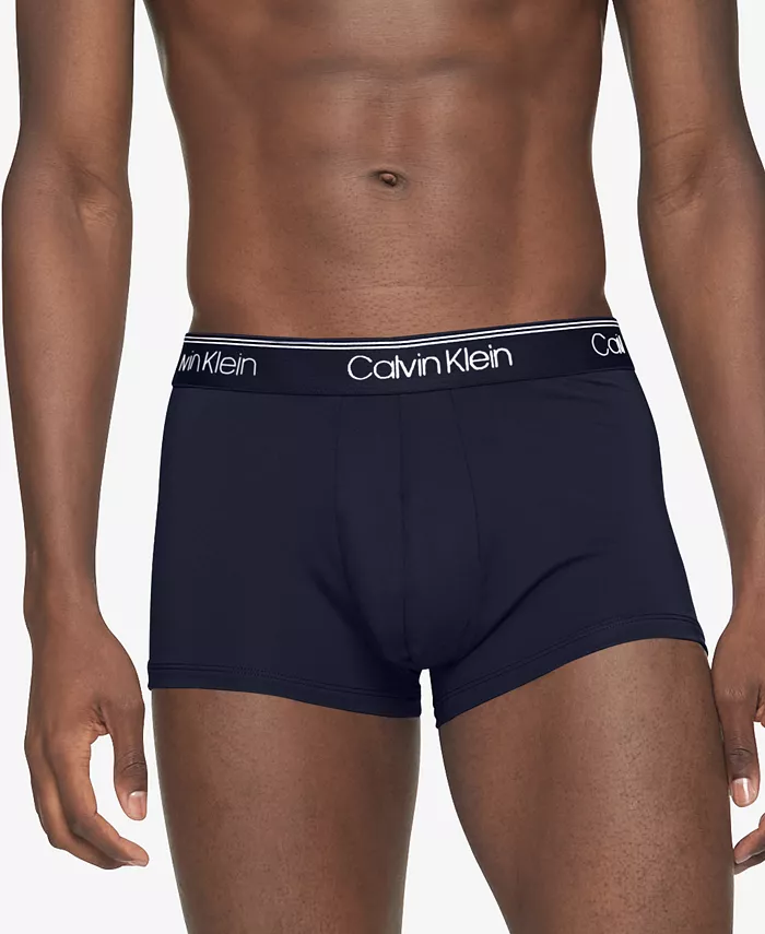 Calvin Klein Men's 3+1 Value Pack Micro Stretch Low-Rise Trunks Men's Fashion & Accessories