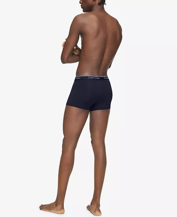 Calvin Klein Men's 3+1 Value Pack Micro Stretch Low-Rise Trunks Men's Fashion & Accessories