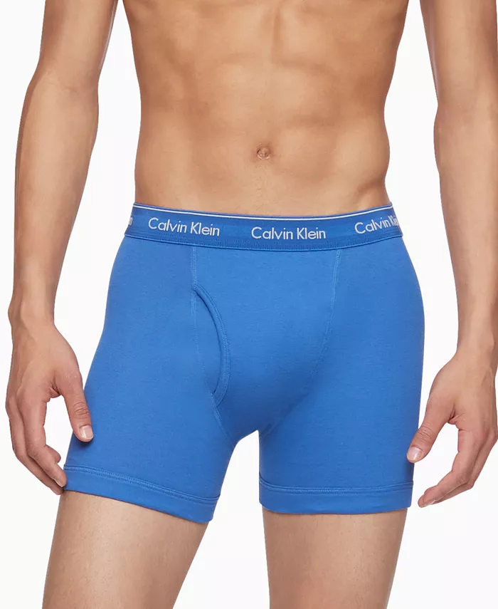 Calvin Klein Men's 3-Pack Cotton Classics Boxer Briefs Underwear Men's Fashion & Accessories