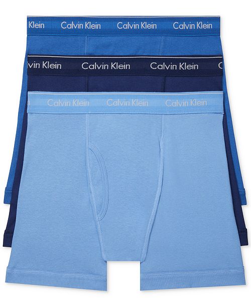 Calvin Klein Men's 3-Pack Cotton Classics Boxer Briefs Underwear Men's Fashion & Accessories