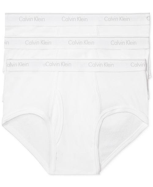 Calvin Klein Men's 3-Pack Cotton Classics Briefs Men's Fashion & Accessories