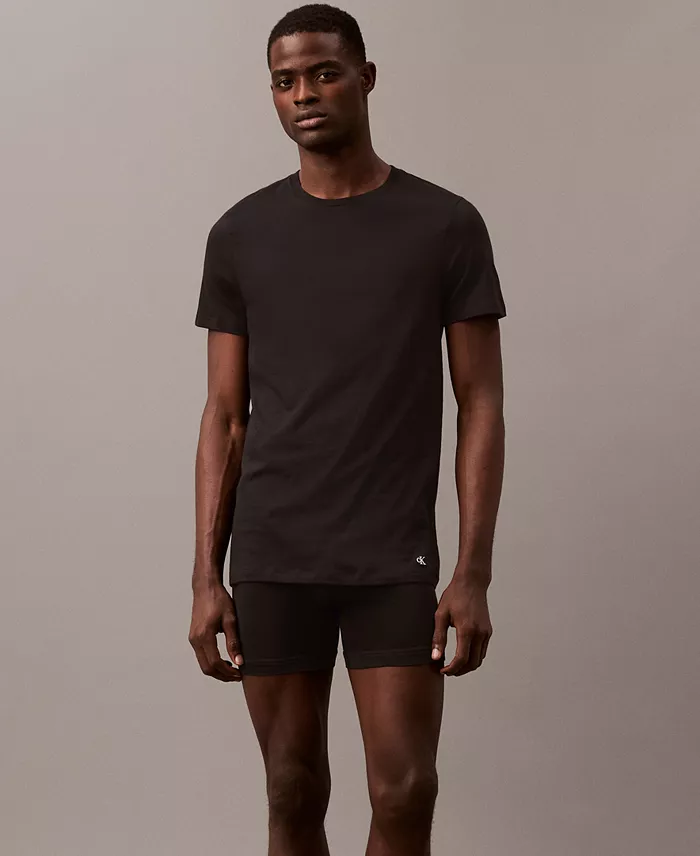 Calvin Klein Men's 3-Pack Cotton Classics Crewneck T-Shirts Men's Fashion & Accessories