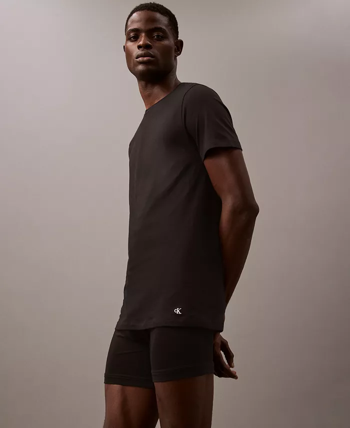 Calvin Klein Men's 3-Pack Cotton Classics Crewneck T-Shirts Men's Fashion & Accessories