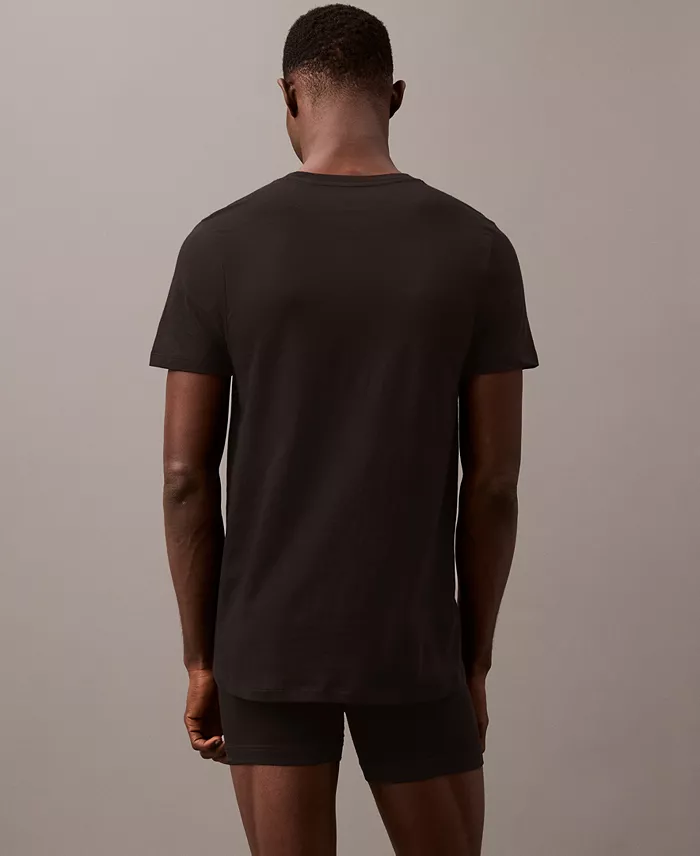Calvin Klein Men's 3-Pack Cotton Classics Crewneck T-Shirts Men's Fashion & Accessories