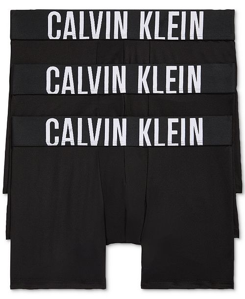 Calvin Klein Men's 3-Pack Intense Power Micro Boxer Briefs Men's Fashion & Accessories