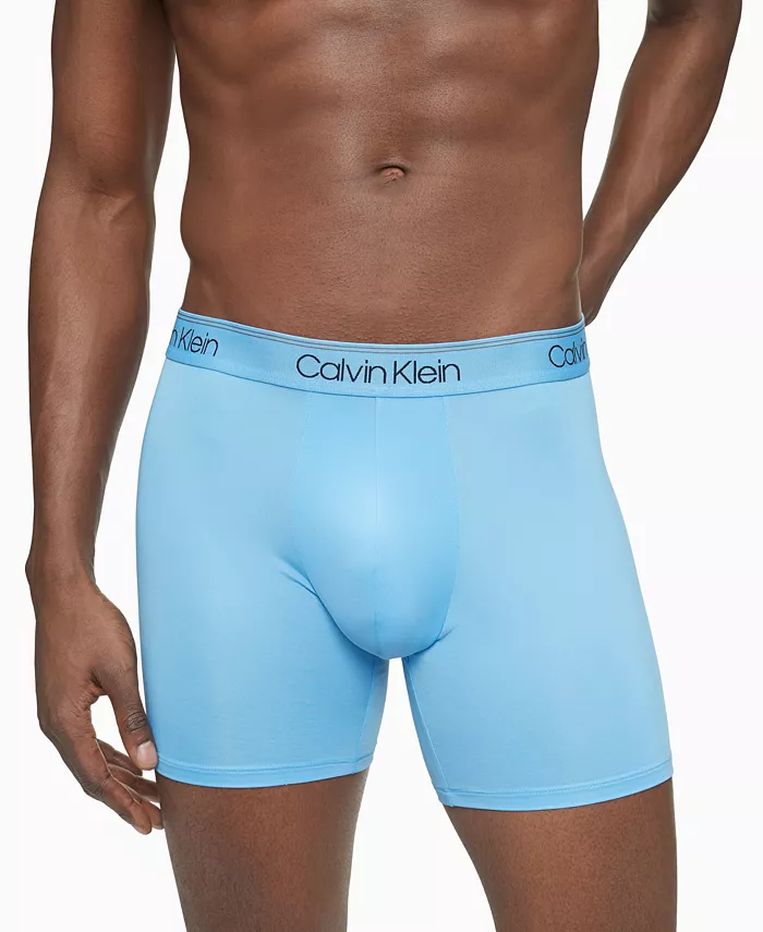 Calvin Klein Men's 3-Pack Microfiber Stretch Boxer Briefs Underwear Men's Fashion & Accessories