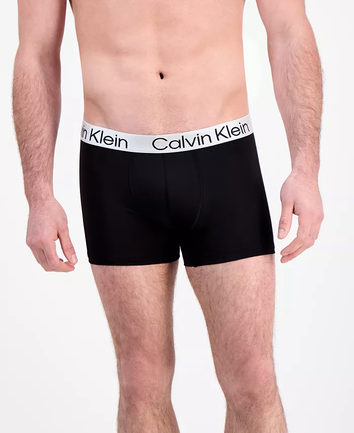 Calvin Klein Men's 3-Pk. Chromatic Brushed Micro Boxer Briefs Men's Fashion & Accessories
