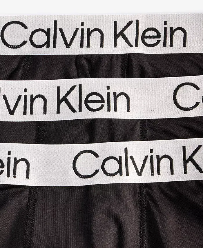 Calvin Klein Men's 3-Pk. Chromatic Brushed Micro Boxer Briefs Men's Fashion & Accessories