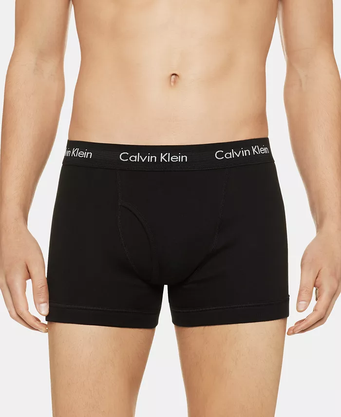 Calvin Klein Men's 5-Pack Cotton Classic Trunk Underwear Men's Fashion & Accessories