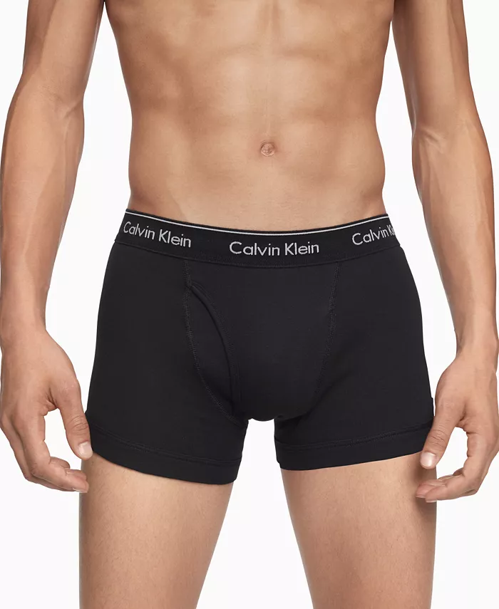 Calvin Klein Men's 5-Pack Cotton Classic Trunk Underwear Men's Fashion & Accessories