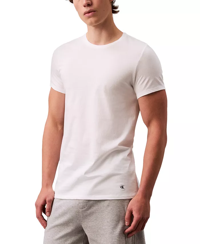 Calvin Klein Men's 5-Pack Cotton Classics Crewneck T-Shirts Men's Fashion & Accessories