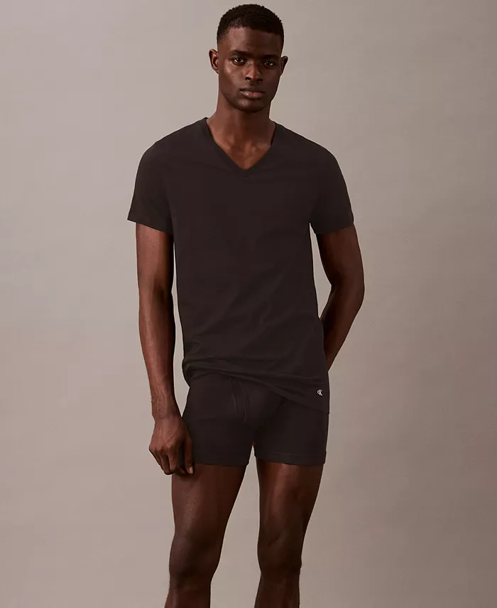 Calvin Klein Men's 5-Pack Cotton Classics V-Neck T-Shirts Men's Fashion & Accessories