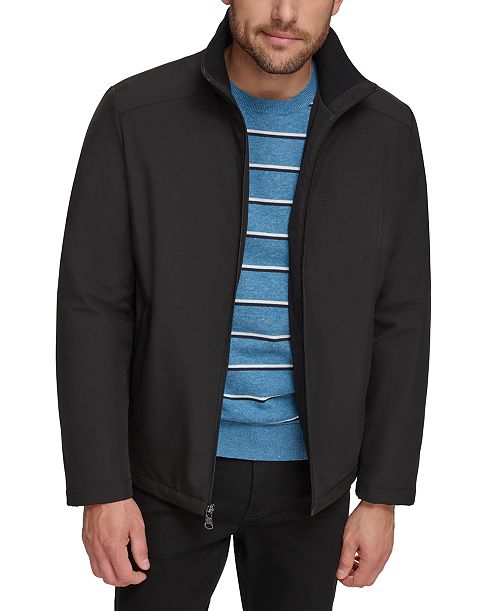 Calvin Klein Men's Classic Midweight Stand Collar Jacket Men's Fashion & Accessories