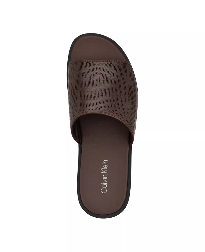 Calvin Klein Men's Espar Casual Slip-On Sandals Men's Shoes